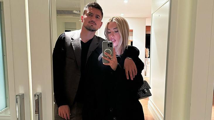 İşte yeni kareler! Cengiz Ünder ve Bilge Yenigül nişanından mutlu pozlar