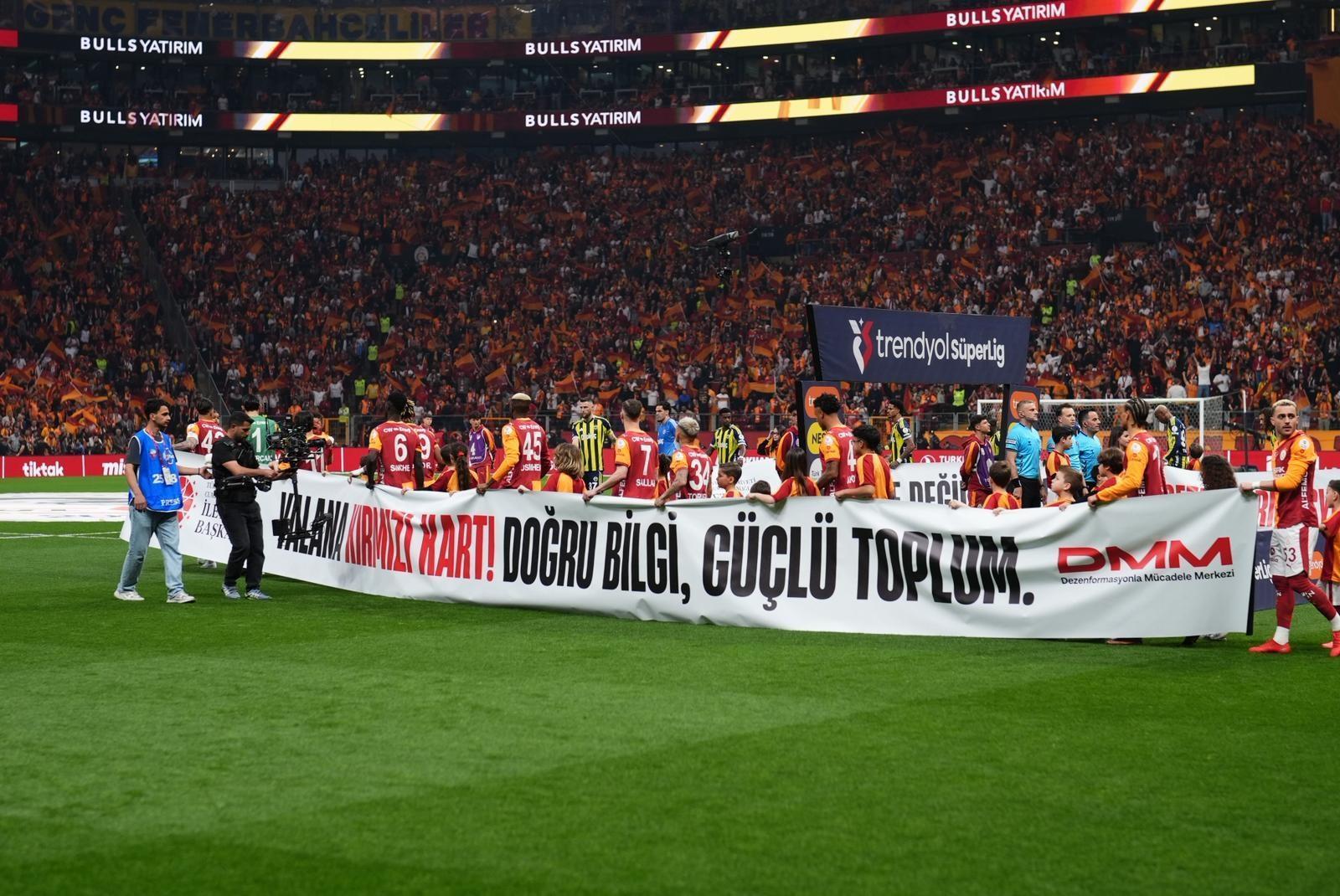 Galatasaray - Fenerbahçe derbisinde 