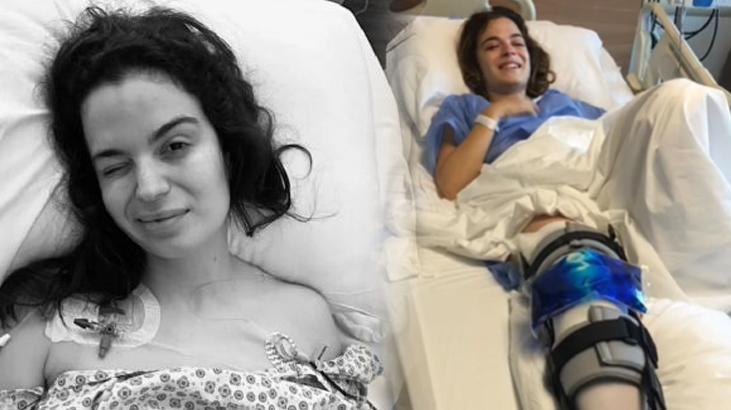Bağırsağı yanlışlıkla kesilmişti! Aslı Bekiroğlu 7. ameliyat sonrası hastaneden paylaştı